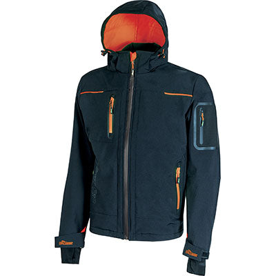 GIUBBOTTO SOFT SHELL SPACE U-POWER BLUE XXL Immagine principale del prodotto
