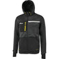 FELPA FULL ZIP + CAPPUCCIO GALAXY U-POWER BLACK CARBON XXL
