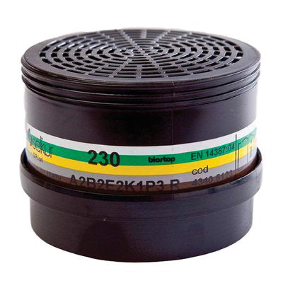 FILTRO X RESPIRATORE A MASCHERA POLIMASK 230 SEKUR A1 B1 E1 K1 P3
