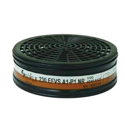 FILTRO X RESPIRATORE A MASCHERA POLIMASK 230 SEKUR EF+VS A1 P1