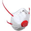 MASCHERINA MONOUSO FFP2 NR D + VALVOLA IRUDEK BIANCA CF=PZ 10