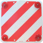 TARGA SEGNALETICA PP CARICHI SPORGENTI CM 50X50