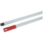 MANICO SCOPA ACCIAIO VERNICIATO FILETTO ITALIA MM 21 CM 130
