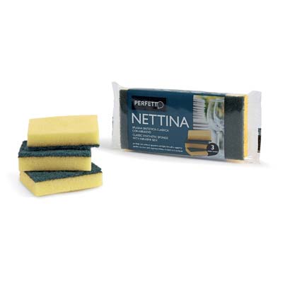 SPUGNA ABRASIVA NETTINA PERFETTO CF=PZ 3 Immagine principale del prodotto
