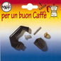 MANICO + POMOLO + VALVOLA MOKA TAZZA 1