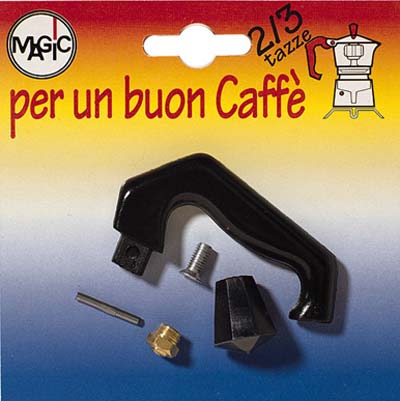 MANICO + POMOLO + VALVOLA MOKA TAZZE 2/3