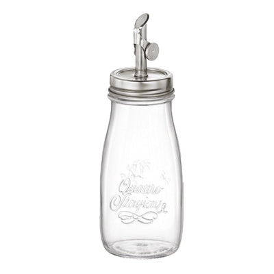 VASO VETRO GENIETTI OLIO 4 STAGIONI BORMIOLI ML 400 Immagine principale del prodotto