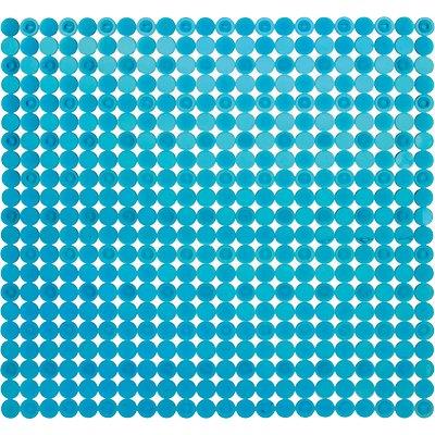 TAPPETO DOCCIA ANTISCIVOLO RONDÒ COLORATA+VENTOSE CM 52X52 Immagine principale del prodotto