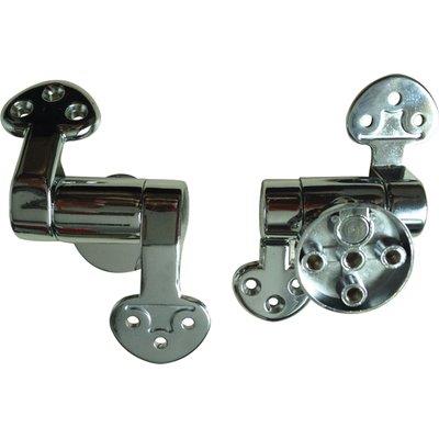 CERNIERE SEDILE WC SLOW CLOSE DOMUS ZAMA CROMATA CF=PZ 2 Immagine principale del prodotto