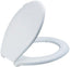SEDILE WC EVEREST SANIPLAST TERMOPLASTICA BIANCO CM 37,3X46,7