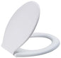 SEDILE WC Z2 SANIPLAST TERMOINDURENTE BIANCO CM 37,2X46