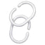 ANELLO ABS X TENDA DOCCIA BIANCO X TUBO MM 25 CF=PZ 12