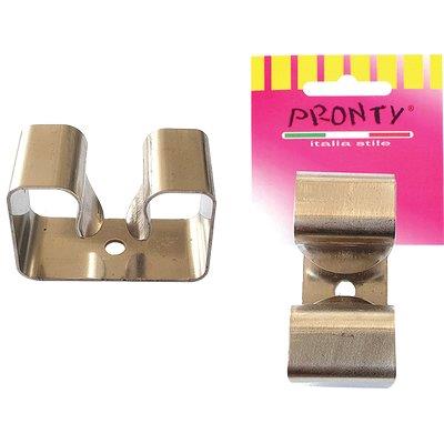 GANCIO PORTASCOPE PRONTY INOX 1 POSTO Immagine principale del prodotto