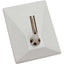 GANCIO ADESIVO METALGANCIO PRONTY BASE PLASTICA/GANCIO METALLO CF=PZ 2 BIANCO