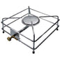 FORNELLONE FILO BRUCIATORE ACCIAIO KW 2,5 CM 22X22
