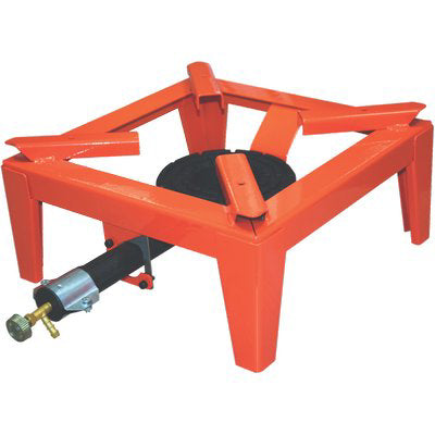 FORNELLONE QUADRO PESANTE BRUCIATORE GHISA TUBOLARE PIATTO VERN CM 40X40 Immagine principale del prodotto