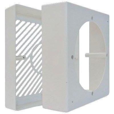 ADATTATORE ASPIRATORE ELETTRICO VETRO LUX 1002 BIANCO D=MM 80-120 Immagine principale del prodotto