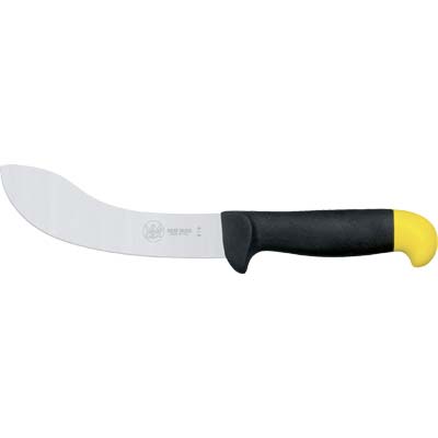 COLTELLO MACELLAIO SCUOIARE 819 DUE BUOI MANICO PLT/INOX CM 18 Immagine principale del prodotto