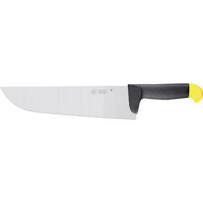 COLTELLO MACELLAIO LAMA LARGA 803 DUE BUOI MANICO PLT/INOX CM 26
