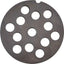 PIASTRA X TRITACARNE ELETTRICO INOX REBER N° 20/22 FORO 12