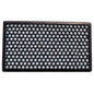 ZERBINO NIDO APE DROP GOMMA NERA CM 40X70