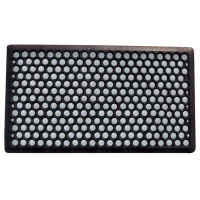 ZERBINO NIDO APE DROP GOMMA NERA CM 40X70 Immagine principale del prodotto