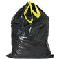 SACCO IMMONDIZIA CASA + MANIGLIE NERO CM 55X65 CF=PZ 15