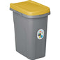 PATTUMIERA IMMONDIZIA ECO SYSTEM STEFANPLAST GIALLO LT 15 CM 33X22 H.CM 41