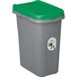 PATTUMIERA IMMONDIZIA ECO SYSTEM STEFANPLAST VERDE LT 15 CM 33X22 H.CM 41