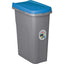 PATTUMIERA IMMONDIZIA ECO SYSTEM STEFANPLAST BLU LT 25 CM 39X24 H.CM 51
