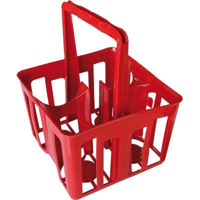 CESTELLO PORTA BOTTIGLIONI STEFANPLAST PLT POSTI 4 LT 2 CM 25X25 H.CM 32,5