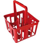 CESTELLO PORTA BOTTIGLIONI STEFANPLAST PLT POSTI 4 LT 2 CM 25X25 H.CM 32,5