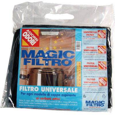 FILTRO X CAPPA ASPIRANTE ODORI MAGIC NERO CM 47X57 Immagine principale del prodotto