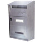 CASSETTA POSTA FT ALUBOX INOX 18/10 TELA DI LINO MM 220X110 H.MM 320