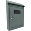 CASSETTA POSTA TRADIZIONE + CILINDRO MINI ACCIAIO VERN GRIGIO 175X50 H 260