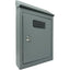 CASSETTA POSTA TRADIZIONE + CILINDRO MAXI ACCIAIO VERN GRIGIO 200X60 H.300