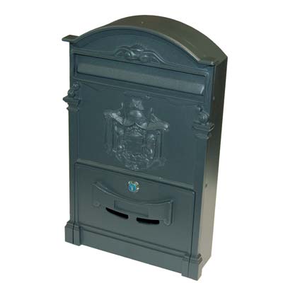 CASSETTA POSTA REGIA EFFE ALLUMINIO PRESSOFUSO GRIGIO MM 260X90 H.MM 410 Immagine principale del prodotto