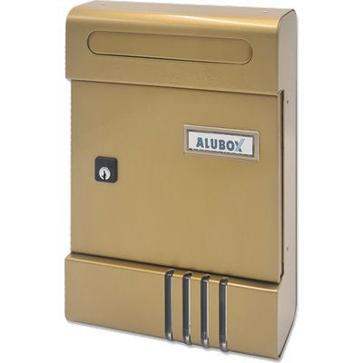 CASSETTA POSTA SE ALUBOX ALLUMINIO VERNICIATO BRONZO MM 200X70 H.MM 290 Immagine principale del prodotto