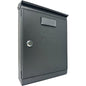 CASSETTA POSTA EVOLUZIONE ACCIAIO VERN ANTRACITE MM 220X75 H.MM 320