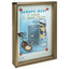 BACHECA PORTA AVVISI ALUBOX ALLUMINIO BRONZATO 1XA4 MM 300X50 H.MM 400