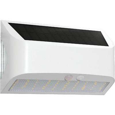 APPLIQUE LED SOLARE + SENSORE ARCADIA MAX CENTURY NATURALE WATT 6,0 LUMEN 600