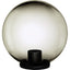 LAMPIONE GLOBO FUME CM 25 VOLT 230 MAX WATT  60 E27