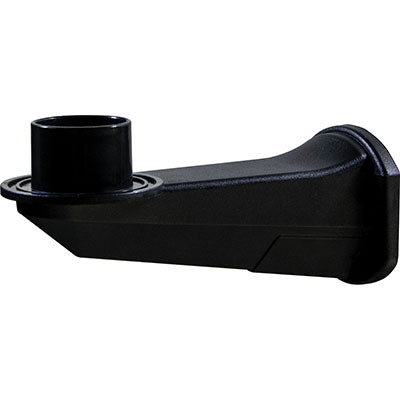 BRACCIO X LAMPIONE GLOBO ABS NERO L.CM 22,5