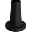 BASE X LAMPIONE GLOBO ABS NERO H.CM 18
