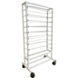 ESPOSITORE PLASTICA ADESIVA ALKOR/HOME DECO ACCIAIO VERNICIATO POSTI 18