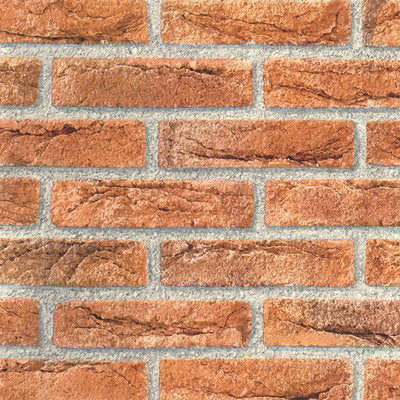 PLASTICA ADESIVA 2158 HOME DECO MATTONE ROSSO H.CM 45 L.MT 15