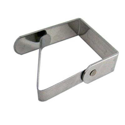 FERMATOVAGLIA A MOLLA INOX MM 40