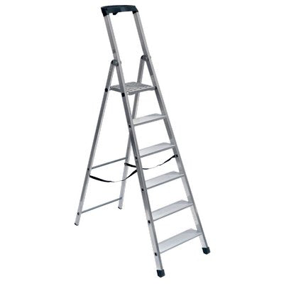SCALA LIBRETTO PIU SU MAXI EN 131 FACAL ALLUMINIO GRADINI 6 H.CM 136