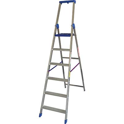 SCALA LIBRETTO CLIMB EVO EN131 MARCHETTI ALLUMINIO GRADINI  7 H.CM 170 Immagine principale del prodotto