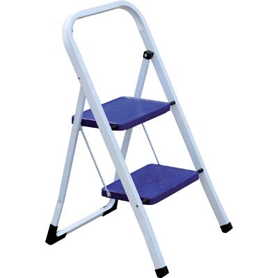 SGABELLO ALADINO DOMUS ACCIAIO VERNICIATO GRADINI 2 H.MM 450 Immagine principale del prodotto